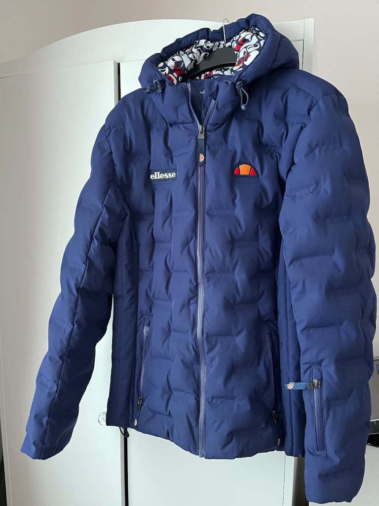image for Ladies new Ellesse navy blue ski winter jacket coat. 