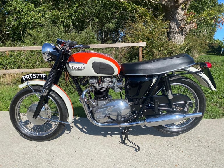 TRIUMPH T120 BONNEVILLE, 1967, MATCHING NUMBERS, LOVELY CLASSIC 650 TWIN
