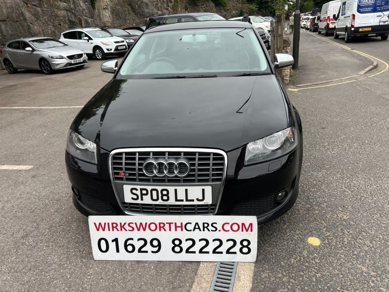 2008 08 AUDI S3 2.0 TFSI HATCHBACK 3DR PETROL MANUAL QUATTRO (217 G/KM, 261 BHP)