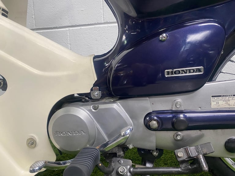 2007 JDM Honda C50 DX CDi in purply-blue