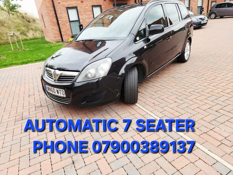 VAUXHALL ZAFIRA AUTOMATIC 7 SEATER DIESEL CLEAN CAR IN COVENTRY 