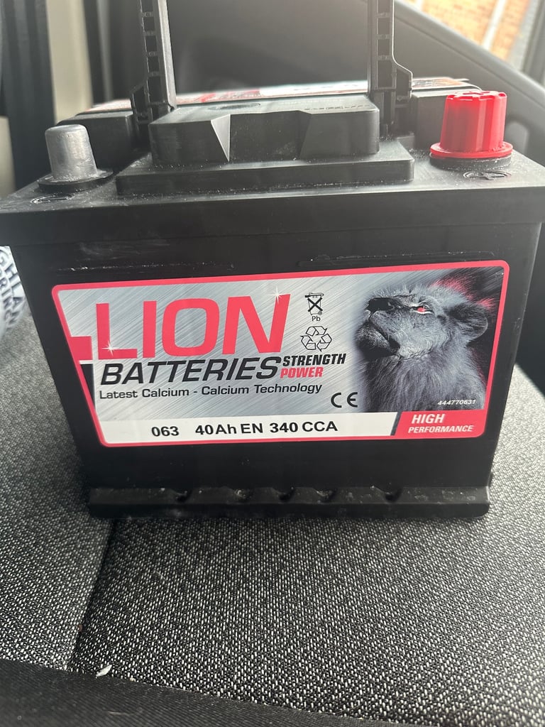 Lion 12v car battery 45Ah EN 330 CCA