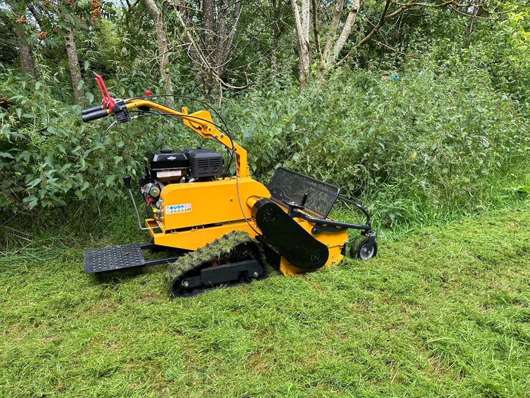 RAPTOR X Pedestrian Track Flail mower * VIDEO * Key Start 13.5HP Briggs & Stratton Engine