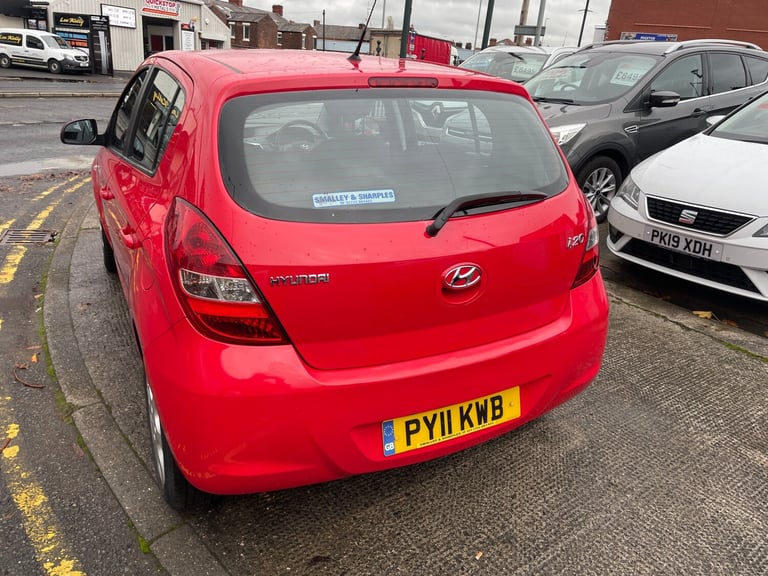 2011 Hyundai i20 1.2 COMFORT 5DR HATCHBACK Petrol Manual