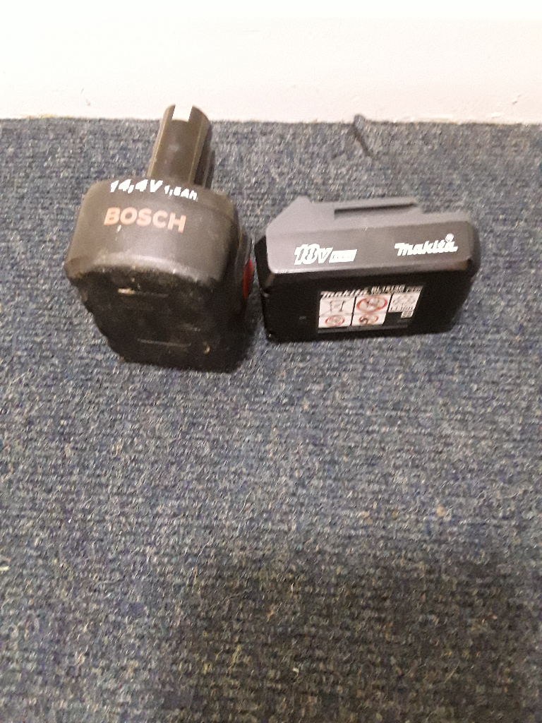 Makita Battery  & Busch Battery