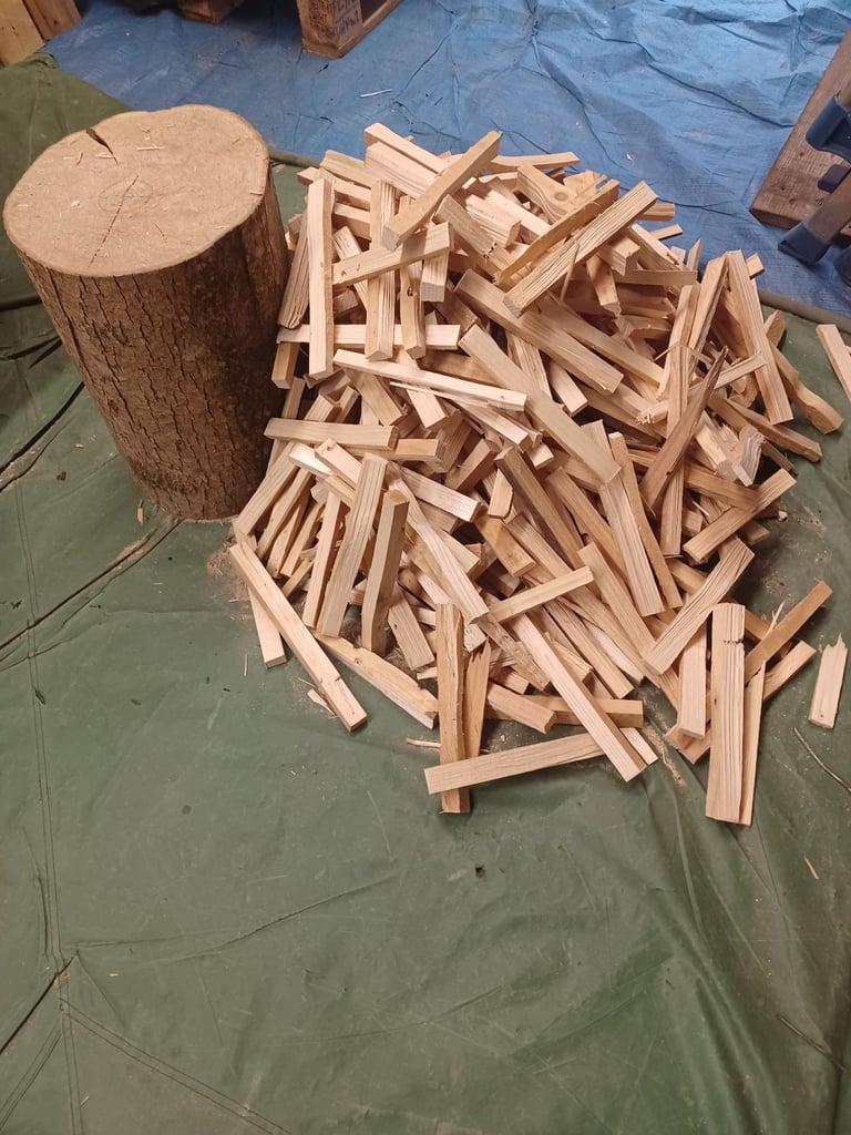 Firewood kindling 