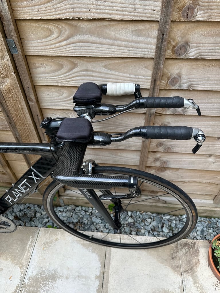 Planet X Stealth Pro Carbon TT Time Trial Road Bike 