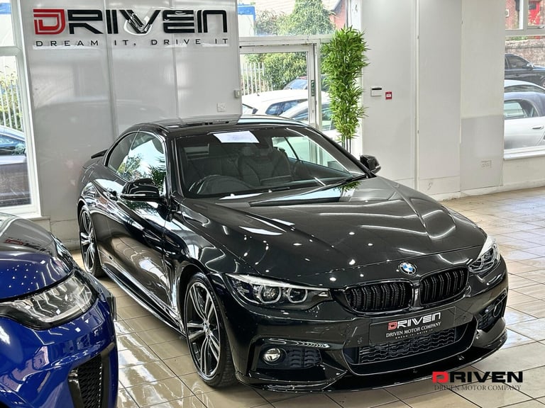 BMW 4 SERIES M SPORT CONVERTIBLE 2DR AUTO + M PRFMNCE KIT + FSH + FREE DELIVERY!