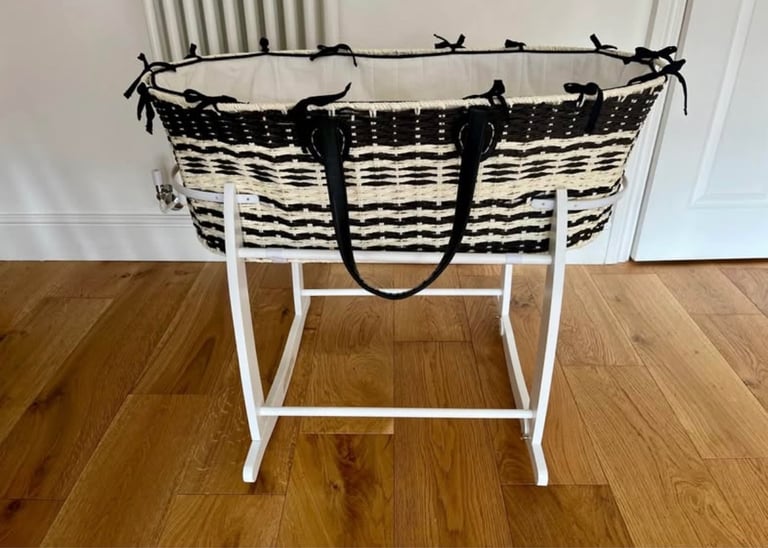Moses Basket and stand 