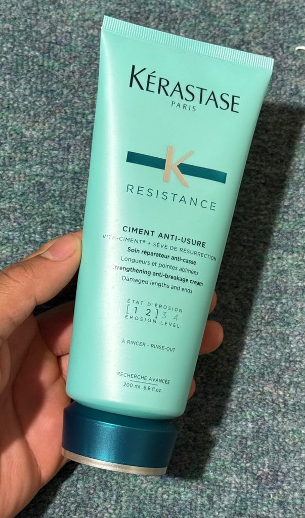 Kérastase Résistance Ciment Anti-Usure Conditioner 200ml – Brand New – For Damaged Hair