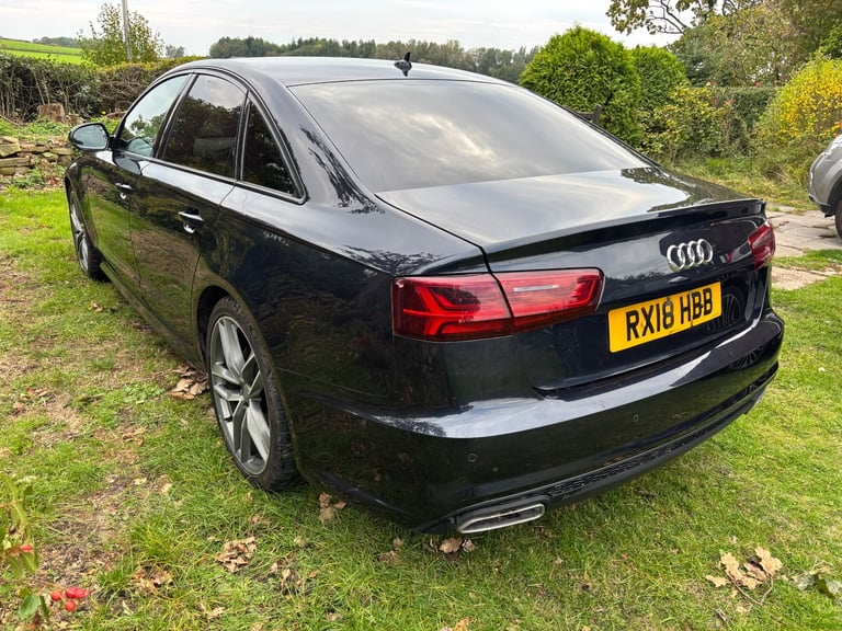 Audi, A6, Saloon, 2018, Manual, 2.0 TDI 4 doors S line black edition