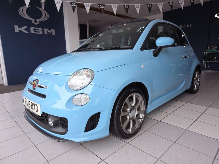 2015 Abarth 595 1.4 T-Jet Cabrio Euro 6 2dr CONVERTIBLE Petrol Manual