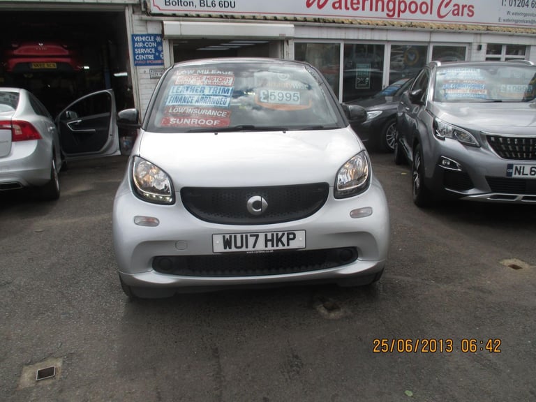 2017 smart fortwo 1.0 Prime Euro 6 (s/s) 2dr COUPE Petrol Manual
