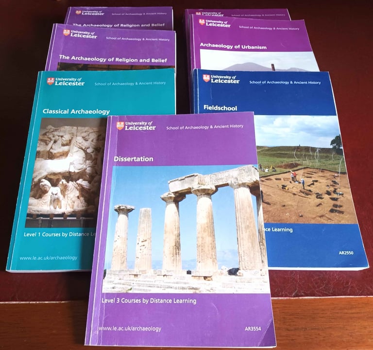 Archaeology & Ancient History BA Course & Readings Books 