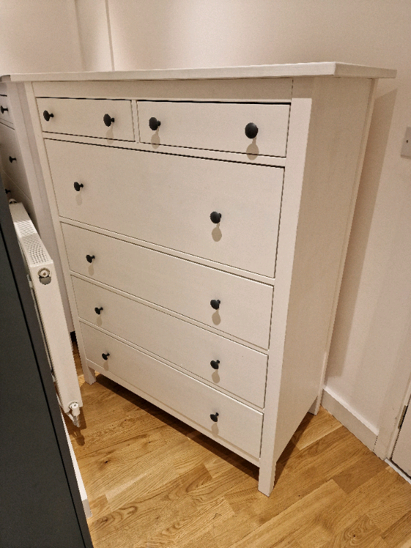 Ikea hemnes chest of 6 drawers white stain | in London | Gumtree