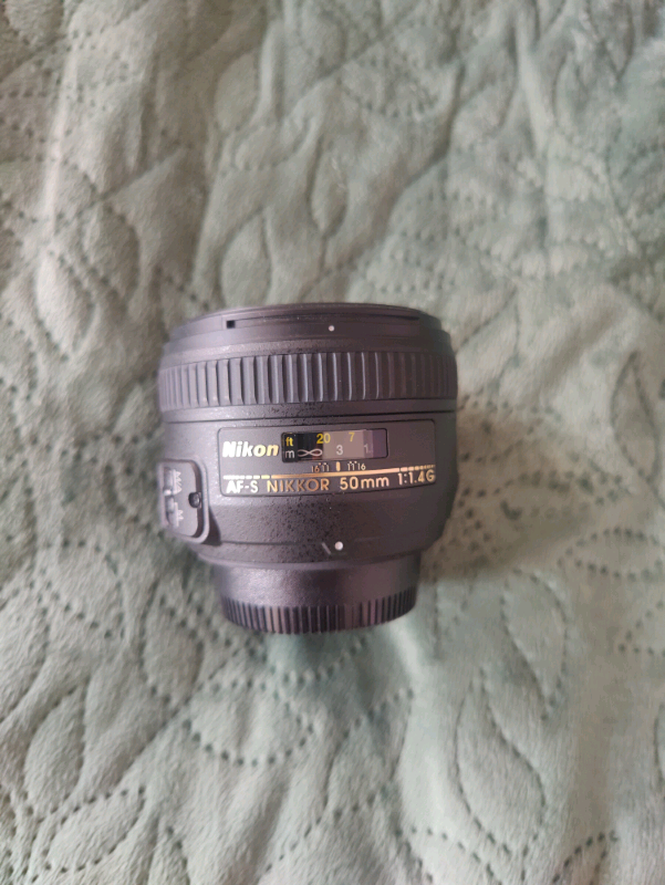 Nikon AF-S Nikkor 50mm f/1.4g lens
