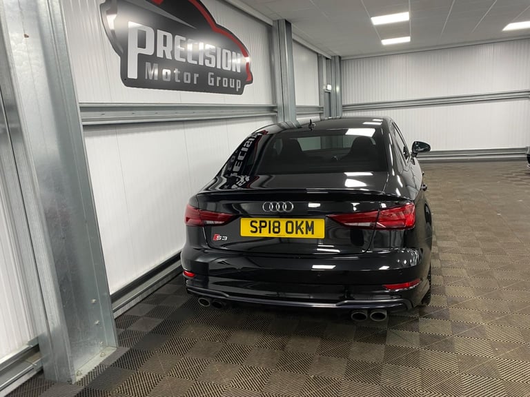 2018 Audi A3 S3 TFSI Quattro Black Edition 4dr S Tronic SALOON PETROL Automatic