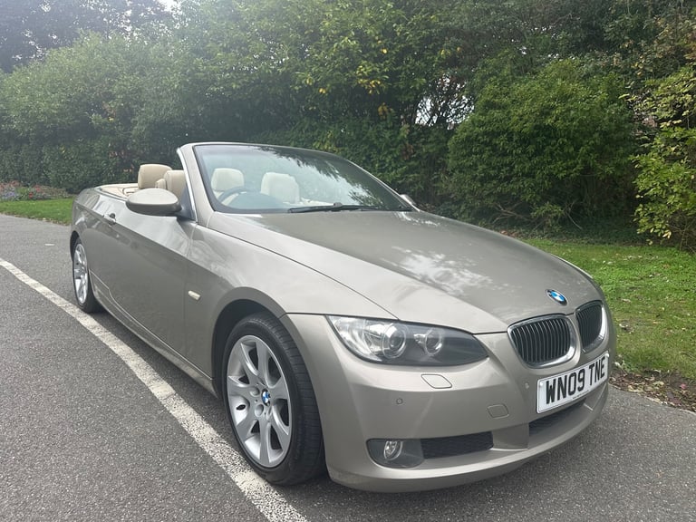 2009 BMW 3 Series 325i SE 2dr Step Automatic 3.0 FSH ULEZ HPi Clear CONVERTIBLE Petrol Automatic