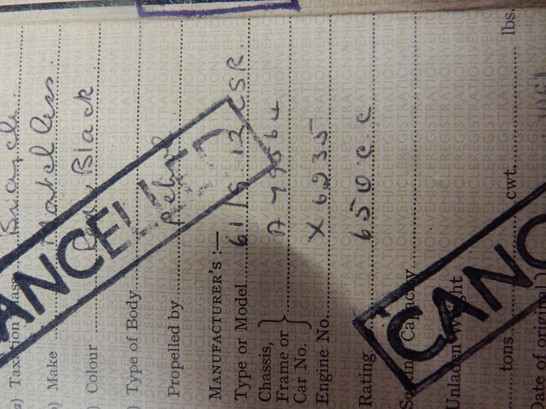 Matchless G12 CSR 1961 650cc - V5C, Buff log book & 30 MOT certificates- 922 XWB