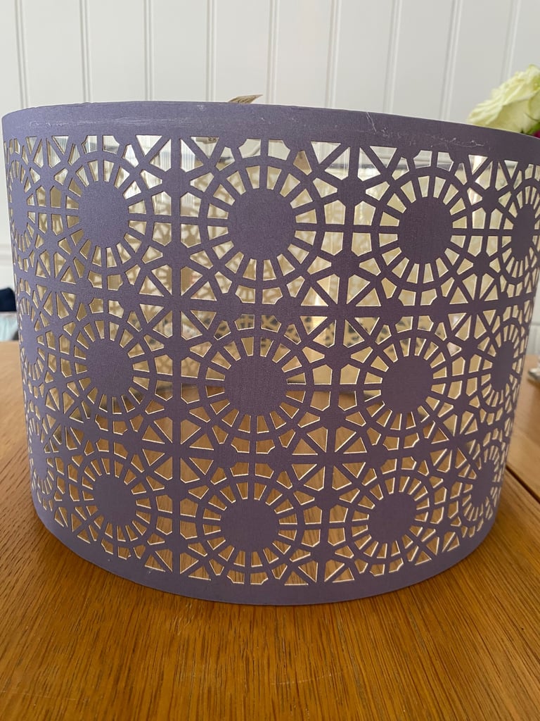 Grey Lampshade