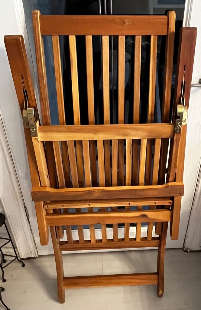 Steamer Deck Chair without cushion