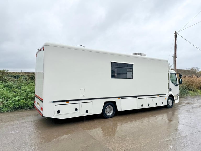 2008 DAF LF45.220 EXHIBITION BUS CAMPER MOTORHOME RACEVAN PROJECT 70,000 MILES