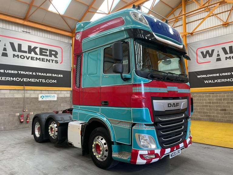 DAF XF106 530 SUPERSPACE *EURO 6* 6X2 TRACTOR UNIT – 2020 – WD20 LHO