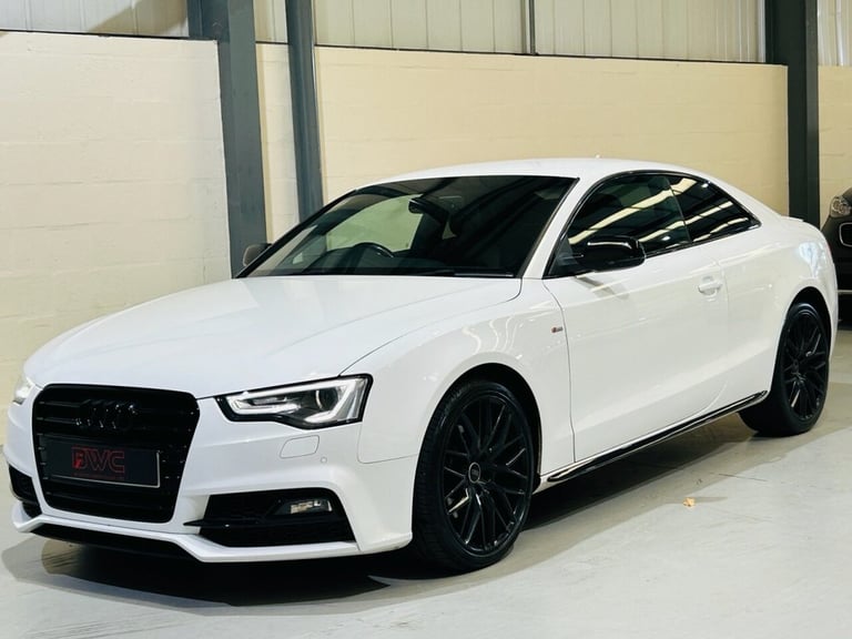 AUDI A5 2.0 TDI BLACK EDITION PLUS COUPE *ULEZ* 2 DOOR DIESEL MANUAL WHITE 2016