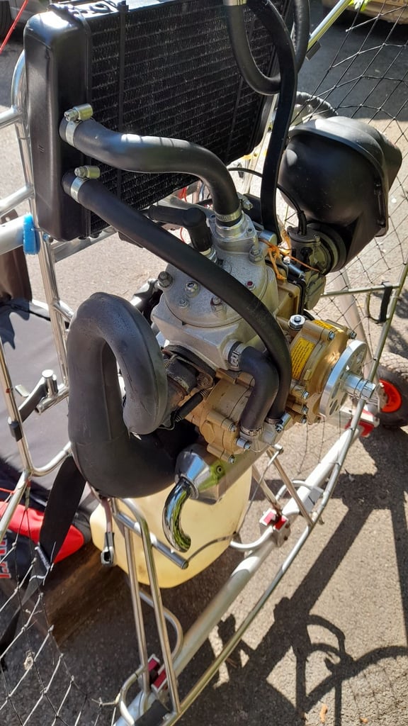 PAP Polini Thor 250 paramotor with spare E-Props