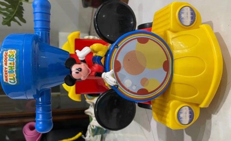 Mickey Mouse Ride On Train with Track