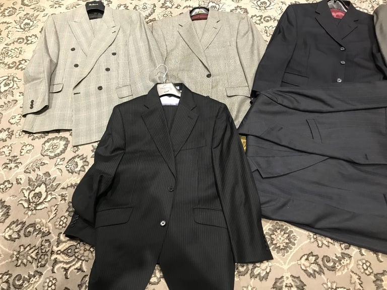 Men’s smart suits bundle or can be bought separately. Offers welcome 
