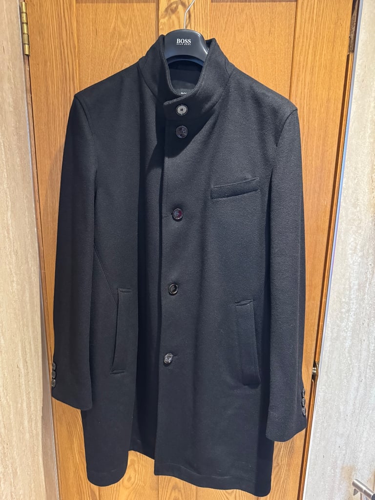 Hugo Boss - Cashmere & Wool Coat - 42R