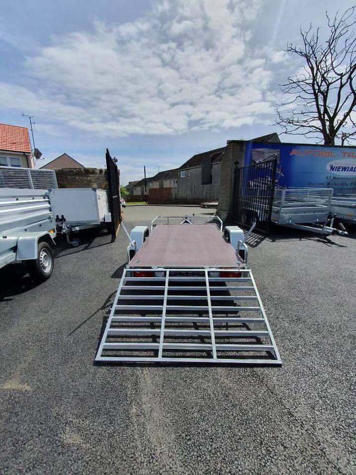 Brand new 8,2ft x 4,3ft quad/mobility scooter/golf buggy transporter trailer 750KG