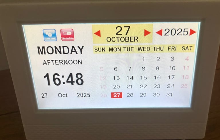 image for Digital Calendar Clock Brand New 