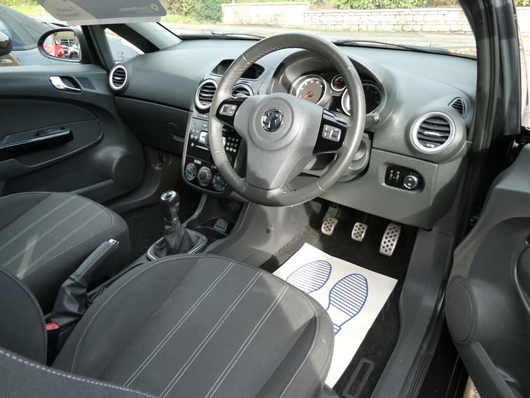 2014 Vauxhall Corsa 1.4T 16V Black Edition Hatchback 3dr Petrol Manual Euro 5 (s/s) (120 ps) Hatc...
