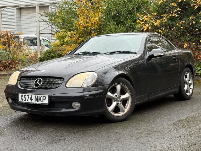 2001 Mercedes Benz SLK200K Convertible 1.8 Automatic 60k Miles 