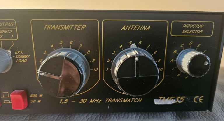 ZG Zetagi TM535 Transmatch 1.5-30 mhz 500w