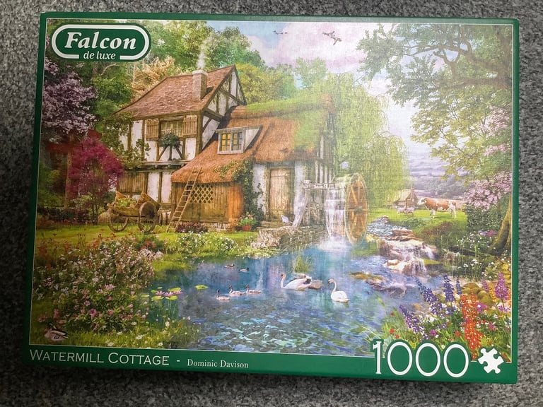 2 x 1000 piece jigsaw puzzles