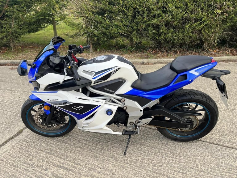 2018 68 LEXMOTO LXR125 SY LXR 125 SY125-10 BLUE  WHITE SPORTS 125cc NEW MOT