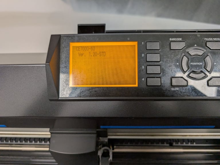 Graphtec CE7000-60 Cutter with Sensor and Stand