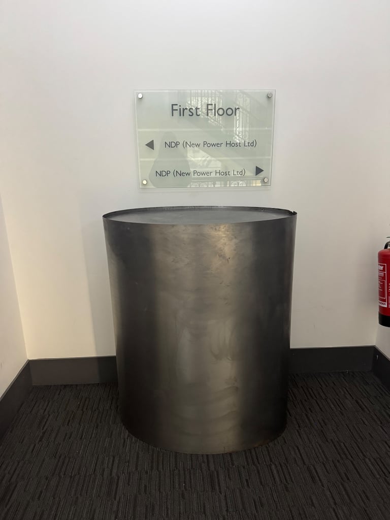 image for Free metal plinth