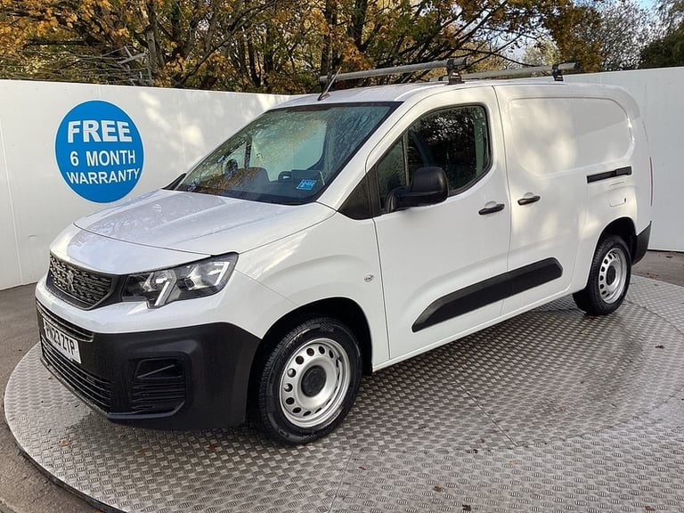2023 Peugeot Partner BlueHDi 950 Professional Premium + LWB A/C Euro 6 LWB Panel Van Diesel Manual