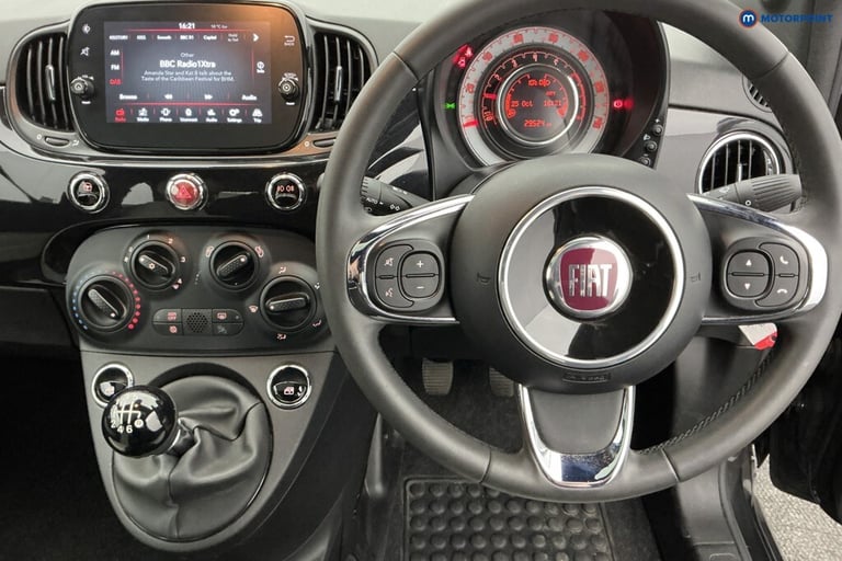 2021 Fiat 500 1.0 Mild Hybrid Dolcevita [Part Leather] 3dr Hatchback Petrol Manual