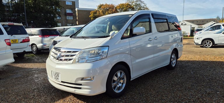Toyota Alphard 1/2 Berth Campervan with Fridge