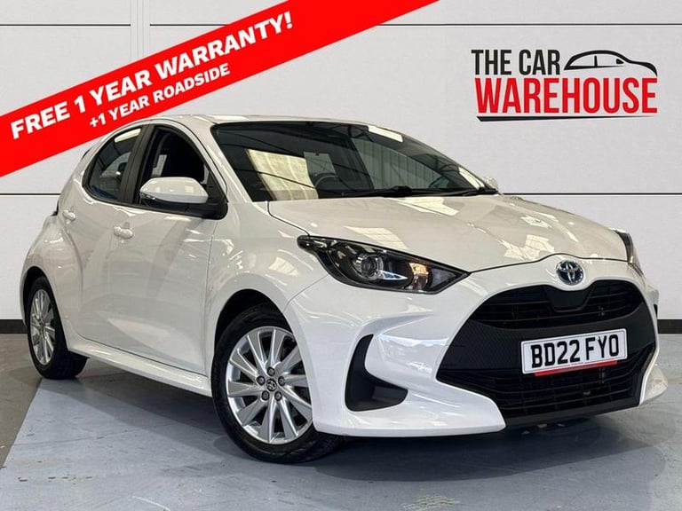 2022 Toyota Yaris 1.5 Hybrid Icon 5dr CVT Automatic Hatchback PETROL/ELECTRIC Automatic