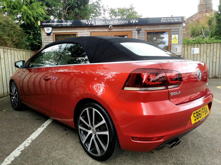 2012 Volkswagen Golf 2.0 TDI BlueMotion Tech GT 2dr CONVERTIBLE Diesel Manual