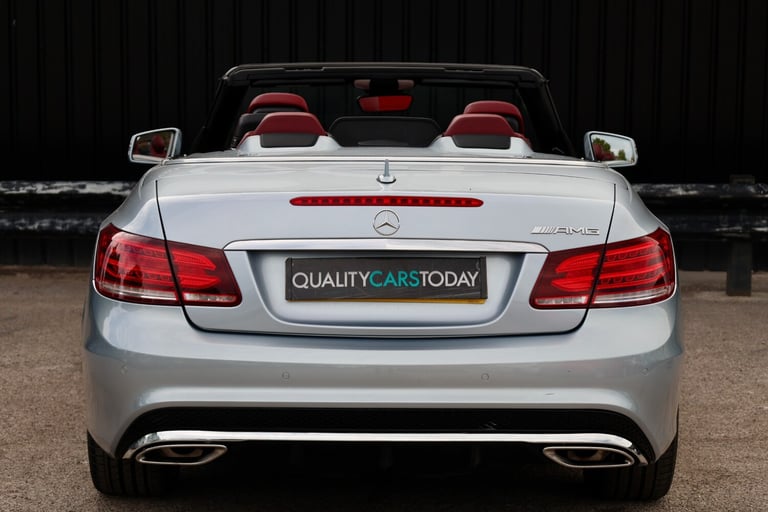 2013 Mercedes E Class E350 CDI 3.9 V6 AMG Sport Convertible *Diamond Silver *