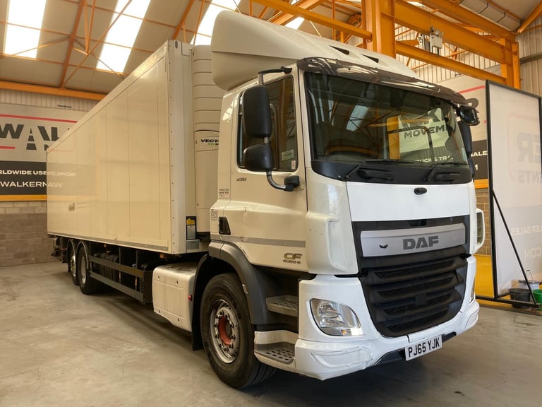 DAF CF290 *EURO 6*, 6X2 26 TONNE INSULATED FRIDGE/FREEZER – 2016 – PJ65 YJK