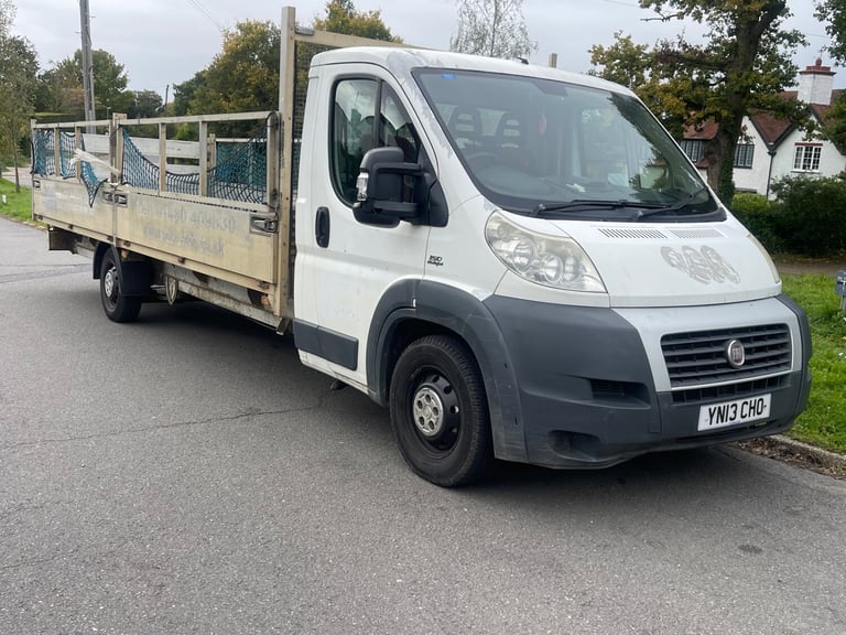 Fiat Ducato Maxi 2.3 Multijet 130 LWB Chassis Cab in White 