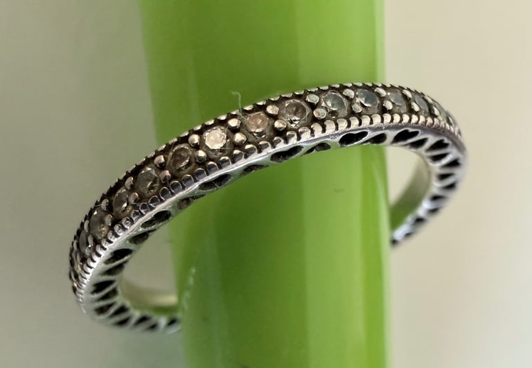 image for Pandora Sparkle & Hearts Ring